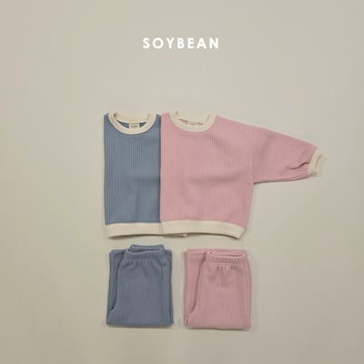 Soybean29｜(75cm-118cm) 撞色針織套裝6