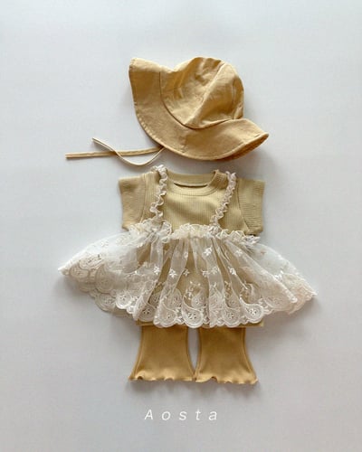 AOSTA03｜(6m-5y) 4色木耳邊果凍褲12