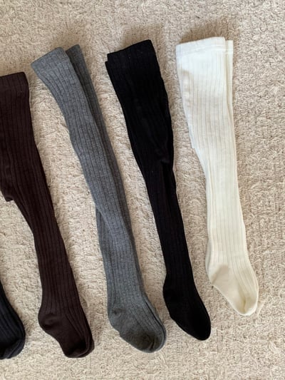 JE666｜(70cm-120cm) 羅紋內搭褲襪17