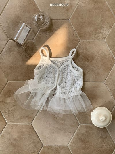 Bebe holic50｜(Free) 蕾絲吊帶裙背心14