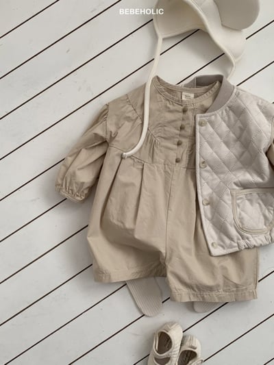 Bebe holic54｜(6m-18m) 日系簡約連身包屁褲15