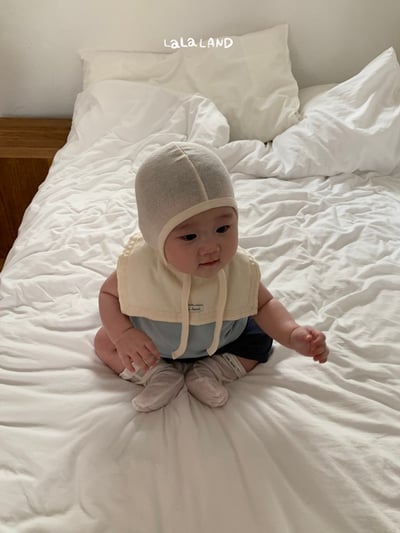 lala land40｜(3m-18m) 2色水手綁帶圍兜14