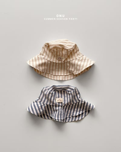onu56｜(free) 條紋漁夫帽1