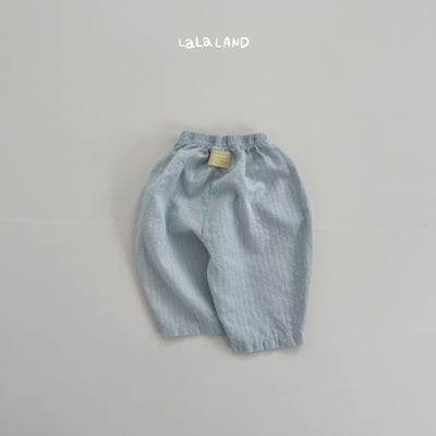 lala land31｜(3m-18m) 2色壓紋長褲21