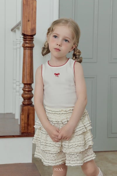 ROA24｜(6m-18m) 3色蝴蝶結刺繡背心14