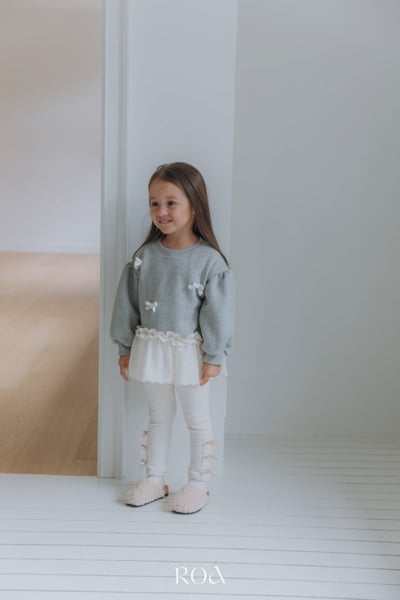 ROA21｜(80cm-120cm) 2色蝴蝶結內搭棉褲8