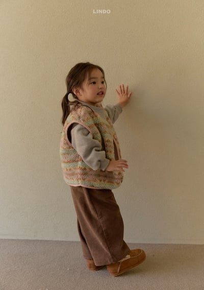 Lindo60｜(80cm-125cm) 燈芯絨直筒寬褲17