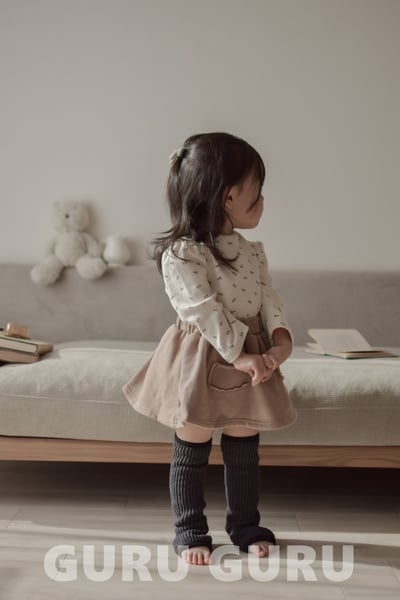 GURU GURU03｜(6m-24m) 3色羅紋腳套襪14