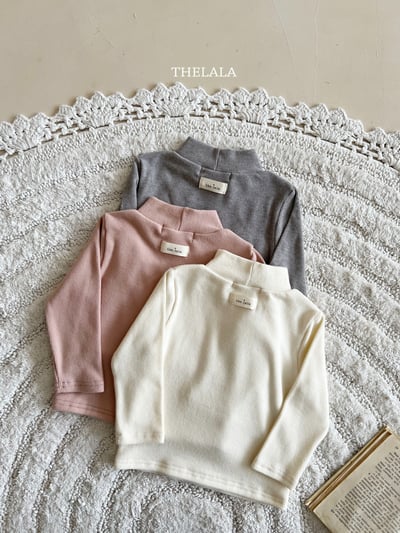 thelala49｜ (1y-6y) 素面中領上衣7