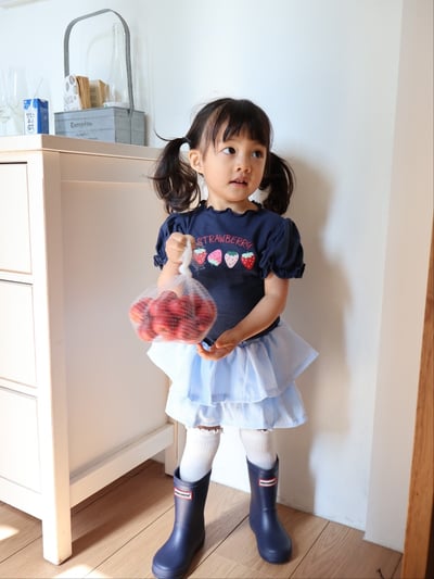 Color16｜(75-115cm) 荷葉裙擺短褲2