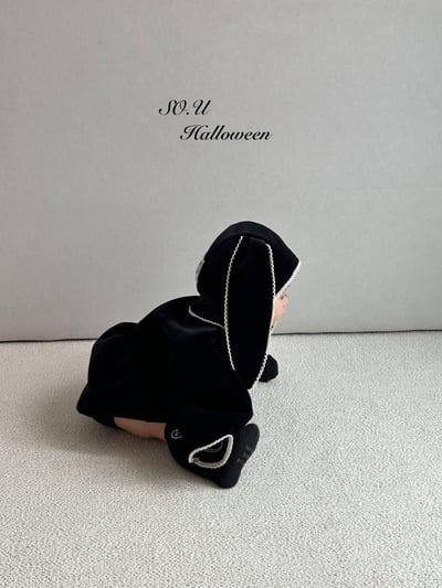 SO.U23｜(12m-18m)  絨毛翻領包屁衣9