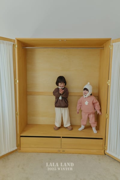 lala land20｜(60cm-83cm) 3色印花刷毛束口褲7