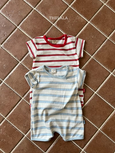 thelala59｜ (0m-18m) 條紋包屁扣11