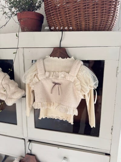 Marron 05｜(1y-6y) 公主蓬蓬袖上衣8