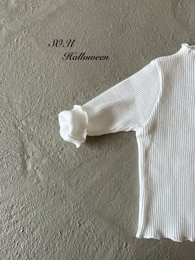 SO.U21｜(12m-M)  線條木耳邊上衣4