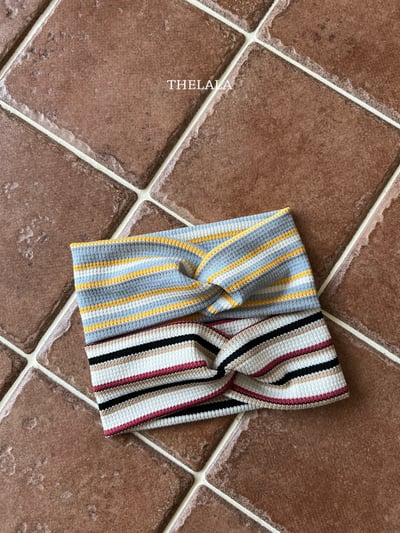 thelala34｜ (free) 條紋髮帶3