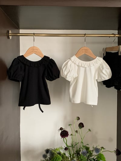 JE48｜(73-120cm) 花邊領露背上衣8