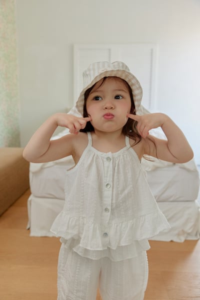 onu26｜(70cm-115cm) 荷葉細肩無袖上衣16