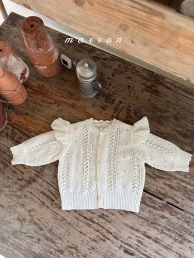 Marron01｜(1y-6y) 飛袖針織開襟外套10