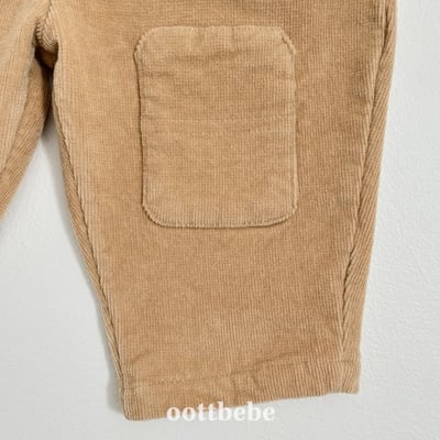 Oottbebe70｜(1y-7y)   燈芯絨補丁造型褲14