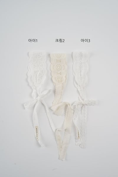 Bloom.b48｜(0m-18m) 蕾絲髮帶2