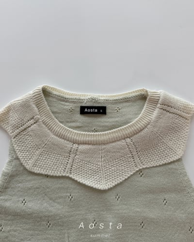 AOSTA30｜(1y-5y) 2款針織荷葉邊上衣6