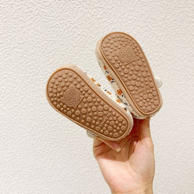 碎花棉布學步鞋5