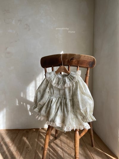 Anne Shirley06｜(3m-22m) 2色蕾絲花邊領包屁洋裝11