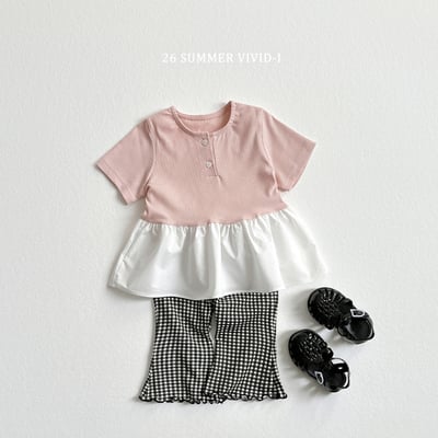vivid34｜(78cm-125cm) 3款迷你羅紋蛋糕連身裙14