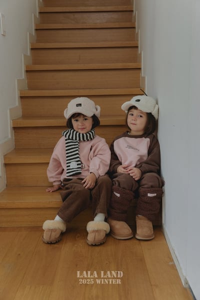 lala land72｜(75cm-120cm) 2色撞色休閒上衣4