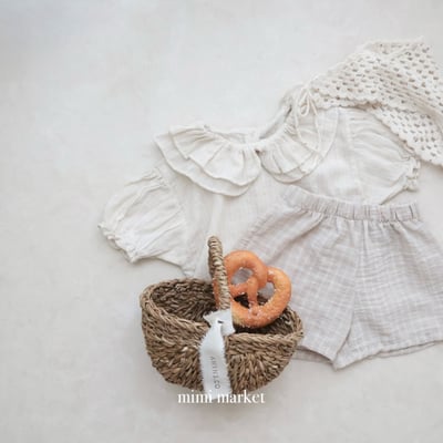 mimi market31 (75-90cm)  休閒格紋短褲9