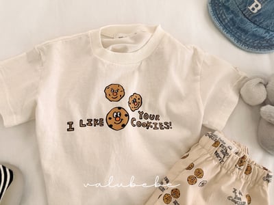 Valubebe 05｜(65-90cm) 餅乾圖案上衣5