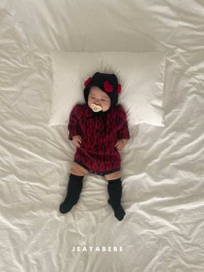 JEAYA08｜(3m-12m) 3色復古菱形針織套裝9