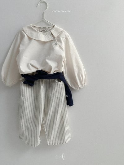Atomeme01｜(70-110) 線條直筒長褲14