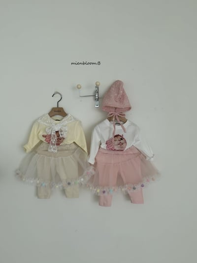 Bloom.b04｜(0m-7y) 小波點薄紗內搭褲裙14