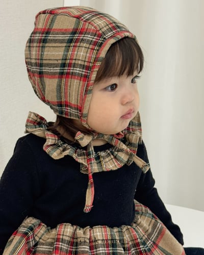 Cieldemaman15｜(3M~15M)  2色瑪麗格子連身裙10