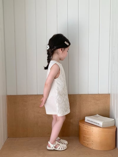 JE46｜(80-120cm) 蕾絲花連身褲4