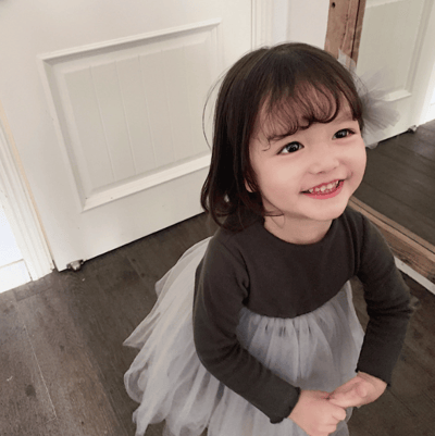 (73-140cm) 簡約高質感澎澎裙薄紗洋裝/少量現貨7