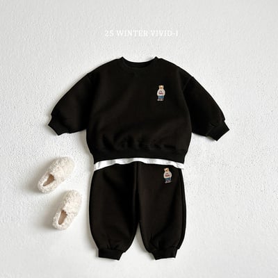 vivid97｜(78cm-125cm) 經典小熊休閒套裝6