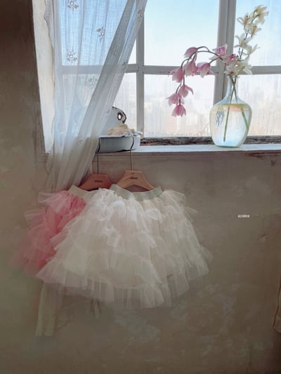 Azalea12｜(85-112cm) 蕾絲花長裙2