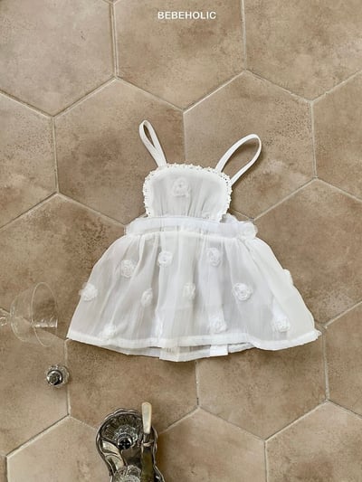 Bebe holic14｜(3m-18m) 玫瑰網紗罩裙9