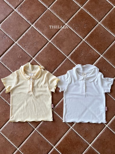 thelala24｜ (70-115) 有領捲邊上衣6