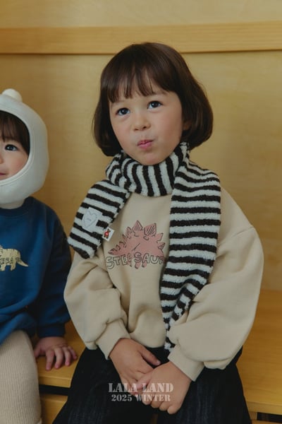 lala land47｜(free) 2色條紋保暖圍巾19