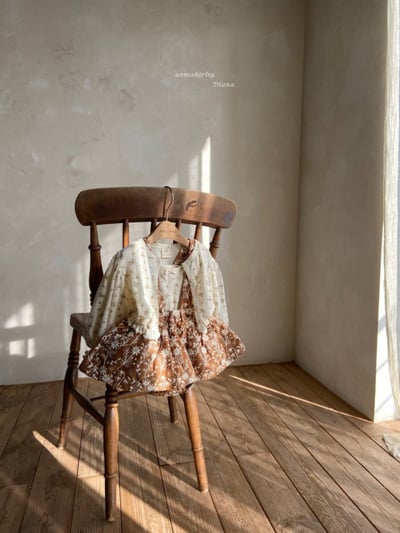 Anne Shirley20｜(3m-22m) 2色雛菊吊帶褲裙8