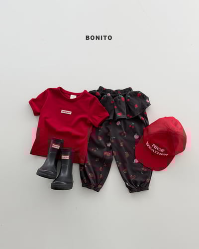 Bonito05｜(75cm-125cm) 2款荷葉裙邊長褲7