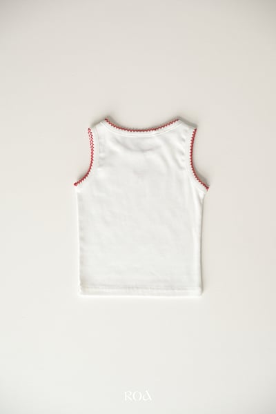 ROA24｜(6m-18m) 3色蝴蝶結刺繡背心16