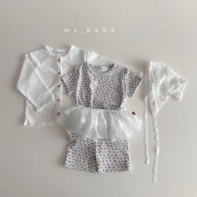 my_bebe23｜(80-120cm) 碎花家居服組19