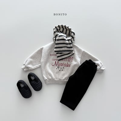 Bonito31｜(75cm-125cm) 英字印花休閒上衣13