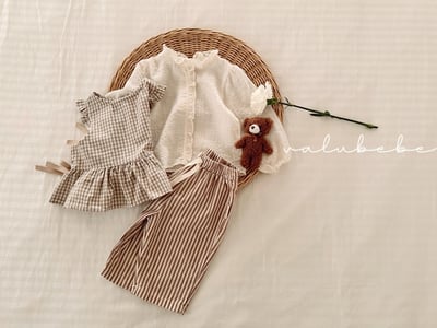 Valubebe68｜(65-90) 荷葉花邊襯衫5