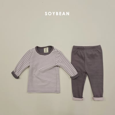 Soybean90｜(75cm-118cm) 條紋家居服套裝17